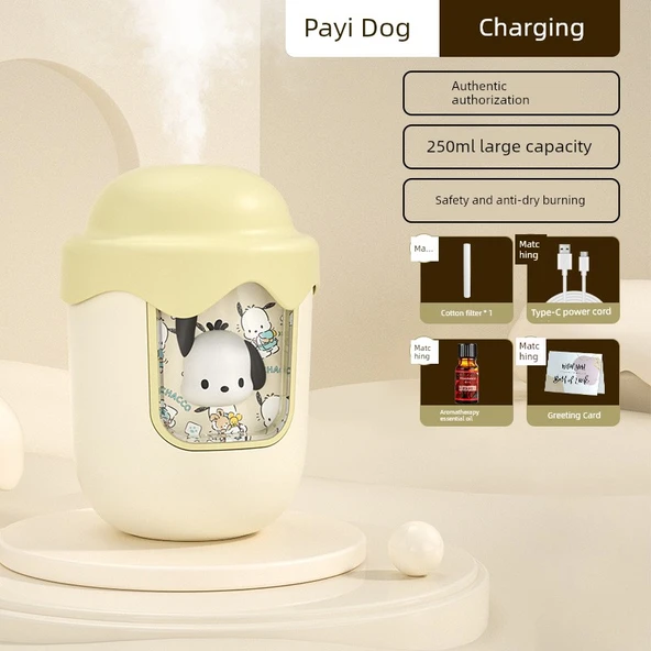 Pacha Köpek Şarjlı Nemlendirici - Aromaterapi Yağı ile