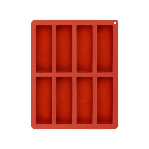 Silikon Kalıp Dubai Çikolata Bar ve Dikdörtgen Kalıbı 8 Li - Resim 3