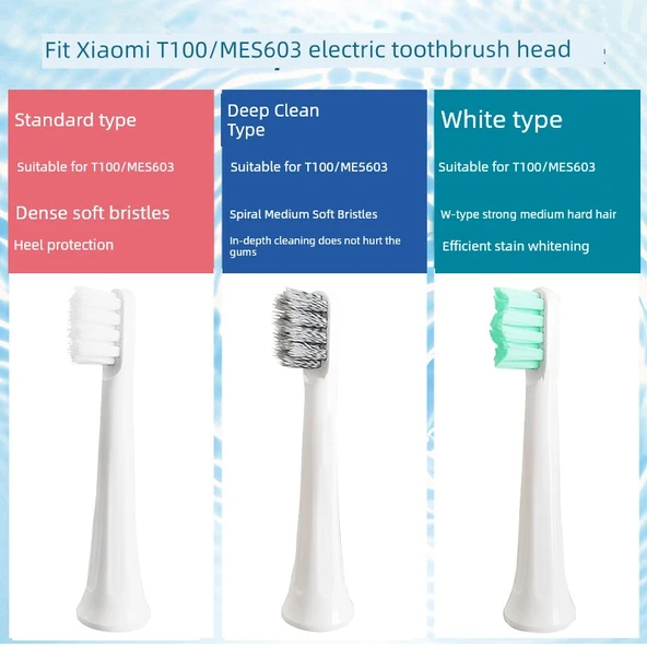 Elektrikli Diş Fırçası Başlığı - Yumuşak Koruma ve Derin Temizlik - 3'lü Paket - 4