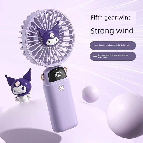 Culomi Taşınabilir Fan - 8000mAh - 8-10 Saat - Sessiz Rüzgar - 5