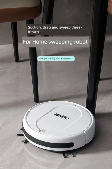 S17 20 İnç Beyaz Süpürge Robotu - Resmi Standart + Emme Yükseltmesi - 7