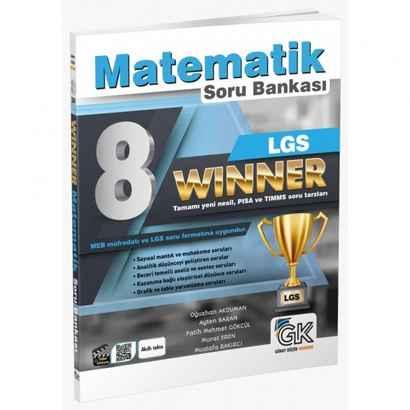 Güray Küçük Akademi Gür 8. Sınıf Matematik Winner Soru Bankası