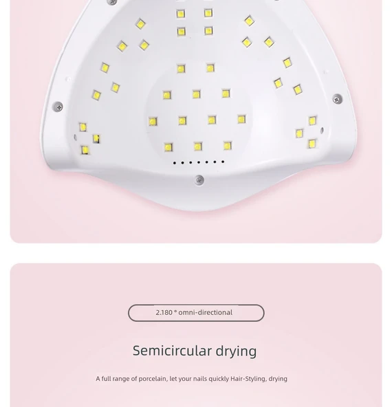 80W LED Tırnak Lambası - Meng Fun Kedi Lambası Beyaz Veri Hattı - 11
