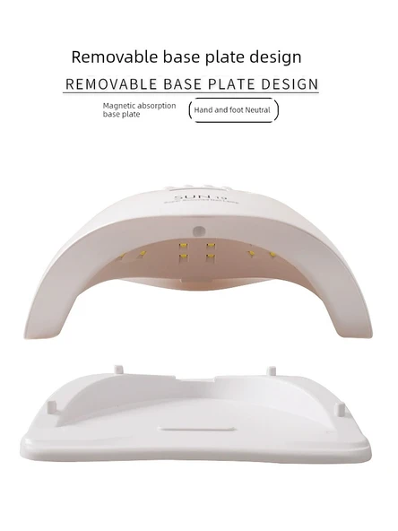 80W LED Tırnak Lambası - Kabuğu Kırmızı Işık Güç Depolama - 6