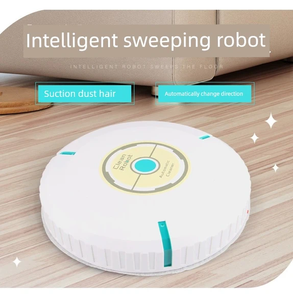 Süpürge Robotu - Siyah - 6