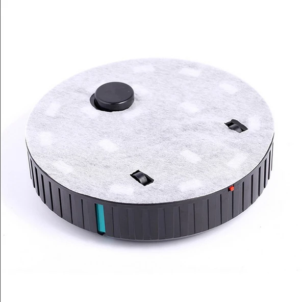 Süpürge Robotu - Siyah - 4