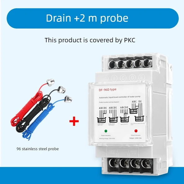 220V Float Switch - Tahliye +2m Prob