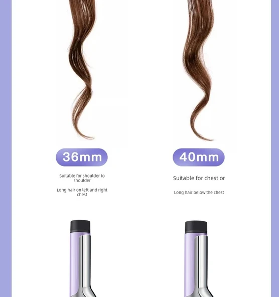 Mor 40mm Saç Maşası - 12