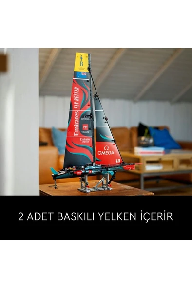 LEGO ® Technic Emirates Team New Zealand AC75 Yat 42174 - Yetişkinler için  Yapım Seti (962 Parça) - 6