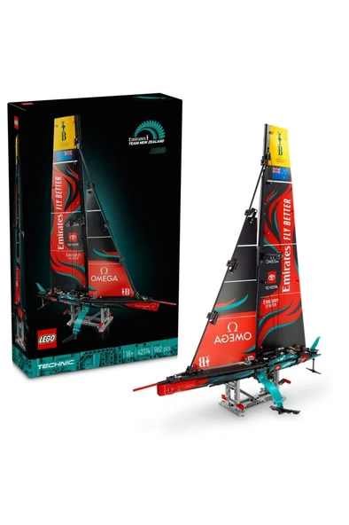 LEGO ® Technic Emirates Team New Zealand AC75 Yat 42174 - Yetişkinler için  Yapım Seti (962 Parça)