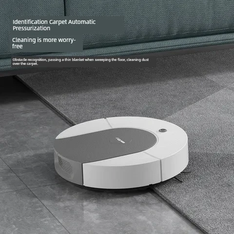 Otomatik Akıllı Süpürme Robotu - 30 İnç - Yeşil - Orijinal Standart + Orta Fırça Versiyonu + Elektrikli Kontrol Büyük Su Tankı ile Harita Planlama Versiyonu - 2