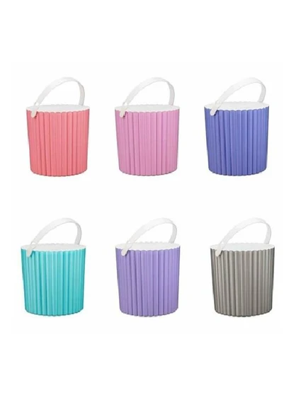 Flora Trendy Çok Amaçlı Kova (Yuvarlak) F365