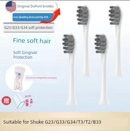 G23/G33 Fırça Başlığı Yedek 4 Paket