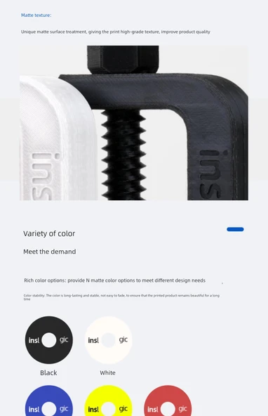 PETG Pro Mat 3D Yazıcı Filamenti - Siyah - 1.75mm - Tepsisi Yok - 9