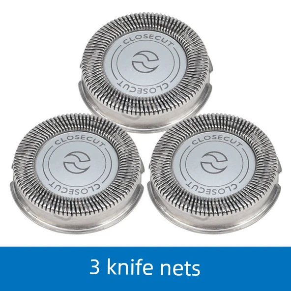 Elektrikli Traş Makinesi Yedek Bıçak Başlığı Ağız Kapağı - Q4 Tek 3 Bıçak Ağız