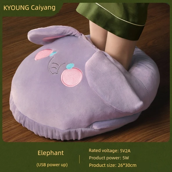 USB Ayak Isıtıcı - Fil