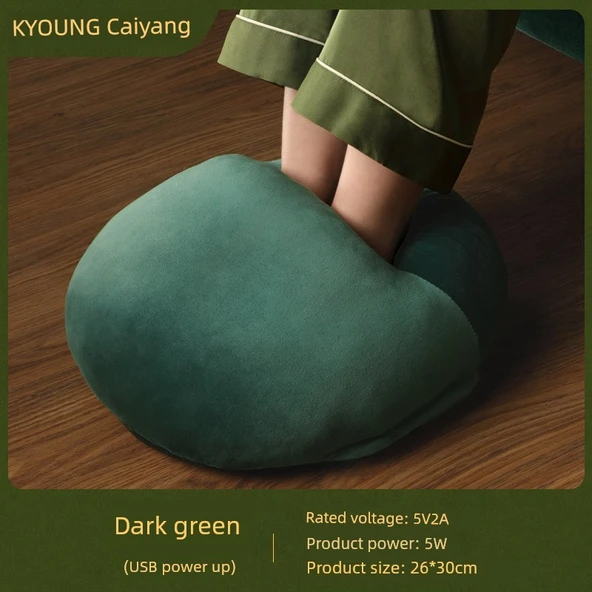 USB Ayak Isıtıcı - Koyu Yeşil