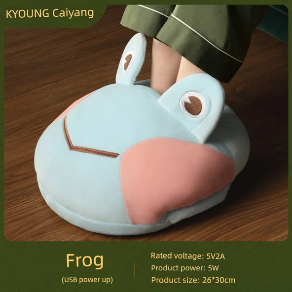 USB Ayak Isıtıcı - Kurbağa