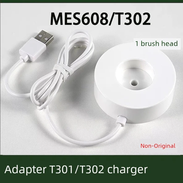 Diş Fırçası Ucu - Beyaz - 4 Adet - T301/T302 Uyumlu - 9