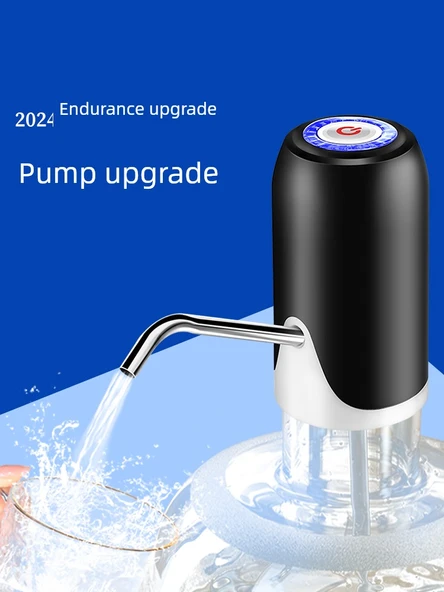 Otomatik Su Dispenseri - Katlanabilir Yeşil - Hızlı Şarj - 2