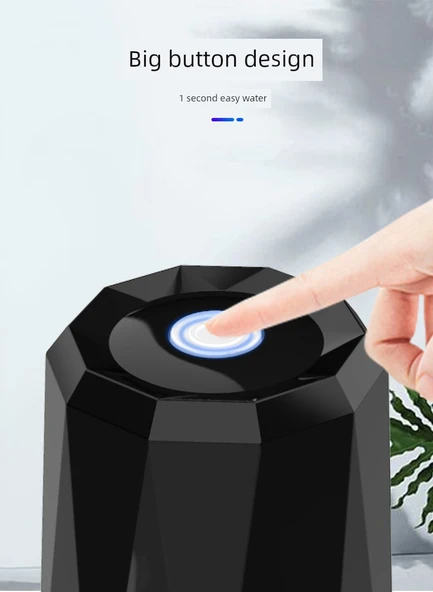 Otomatik Su Dispenseri - Giriş Seviyesi Siyah - Elektrikli - 10