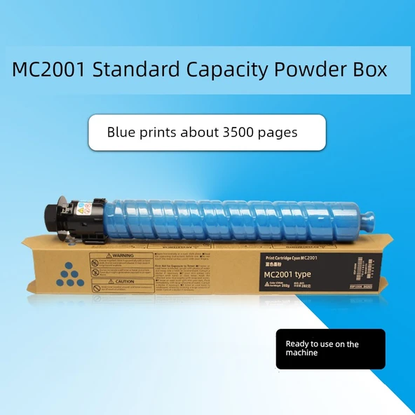 MC2001 Toner Kartuşu - MC2001 Standart Mavi Toz Kutusu