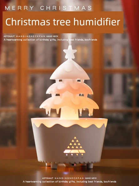 Noel Ağacı Nemlendirici - Noel Kırmızısı - MOON El Yapımı Ambalaj - 2