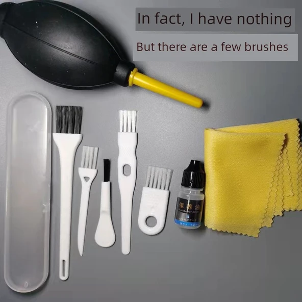 Tıraş Makinesi Temizleme Fırçası - 4 Rastgele Fırça - Resim 3