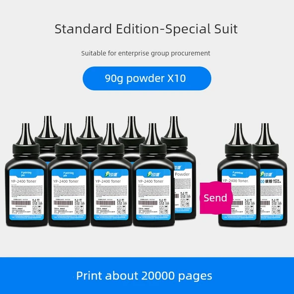 OEP400dn Standart Toner - Özel Teklif Set A (20000 Sayfa) - 8 Al 2 Bedava (10 Şişe)