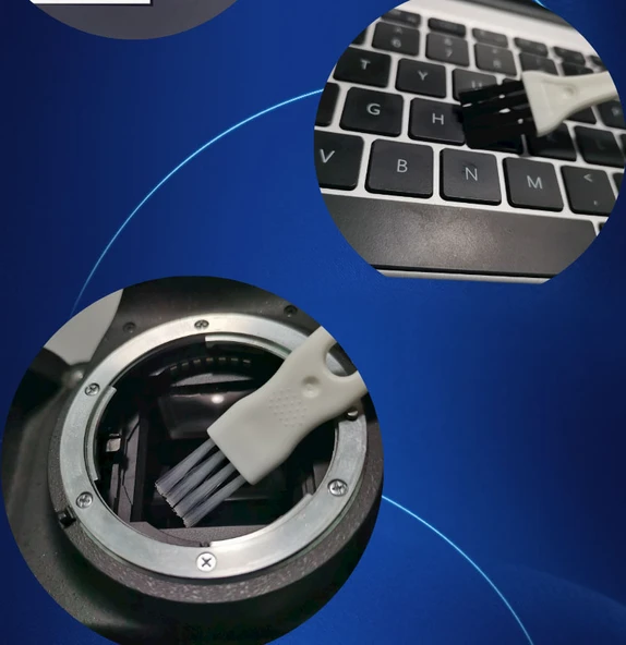 Tıraş Makinesi Temizleme Fırçası - 4 Rastgele Fırça - Resim 12