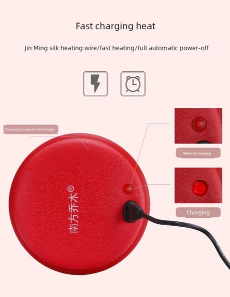 Şarjlı El Isıtıcı - Turuncu - Büyük Boy - 10