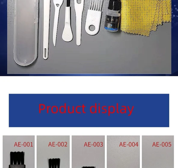 Tıraş Makinesi Temizleme Fırçası - 4 Rastgele Fırça - Resim 8