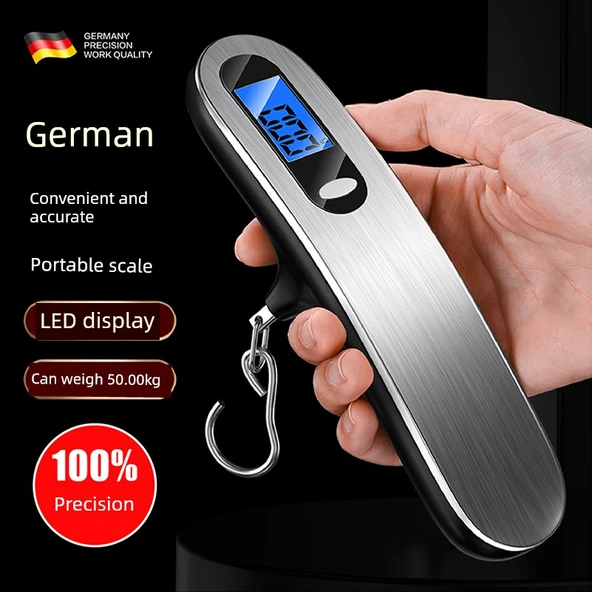 Elektronik Terazi - Taşınabilir Dokuma - 50kg - 2