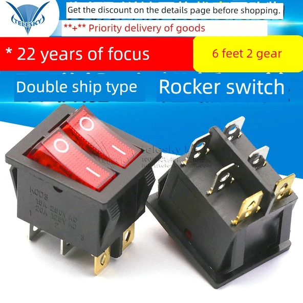 Elektrikli Isıtıcı Yağ Pişirici - Çift Eklemlı Anahtar - 6 Bacak - 2 Vites - 4