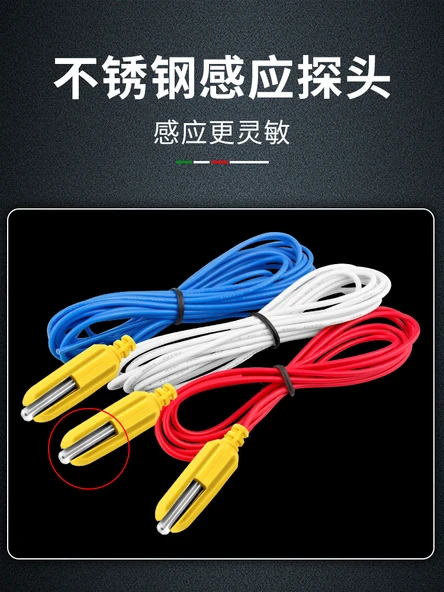 304 Paslanmaz Çelik Su Seviyesi Kontrol Probu - 0-2.5 m 5 prob (36/37/38/58) - Resim 4