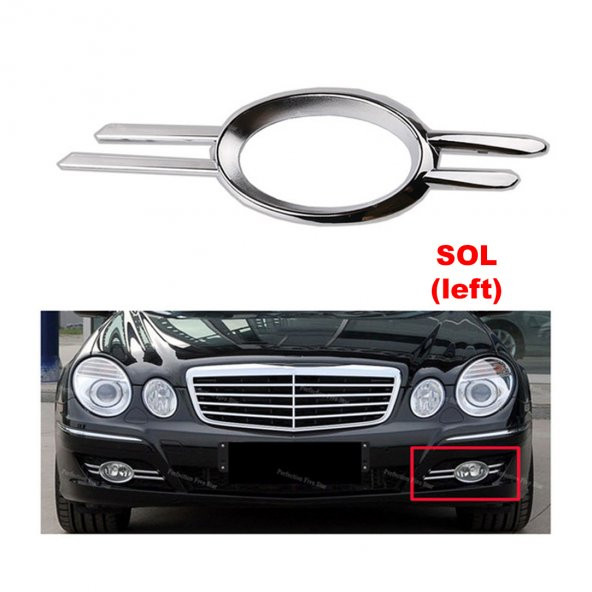 MERCEDES W211 SİS FARI KAPAĞI SOL YENİ MODEL 2118851174 - 2