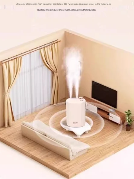 Kablosuz Nemlendirici 2L Gri Yükseltme Şarj Modeli - Resim 5