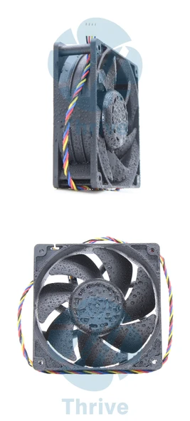 12V IP68 Su Geçirmez Nemlendirici Dış Mekan Fanı - 48V IP68 (Dört Tel) - 12