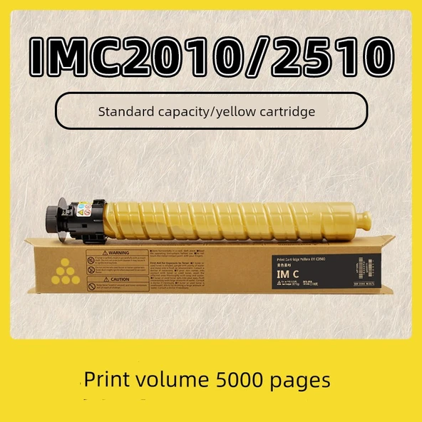 Ricoh IMC2010/IMC2510 Sarı Toner Kartuşu Standart Kapasite
