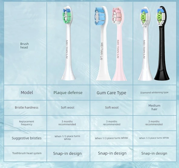 Elektrikli Diş Fırçası Başlığı - Siyah Elmas Beyazlatma 4 Paket - 12
