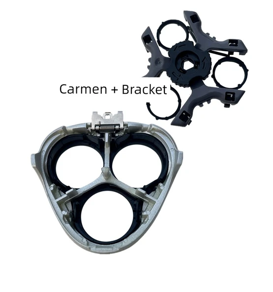 Elektrikli Traş Makinesi Yedek Başlık - Carmen + Braket - 12
