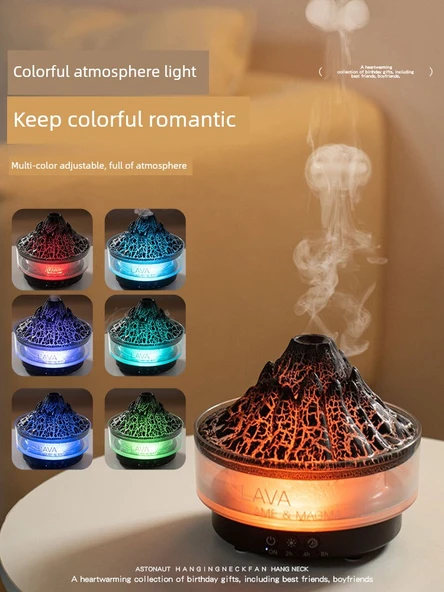 Volkanik Lav Humidifikatörü - Hediye Olarak - Kar Dağı Lav Humidifikatörü - 3