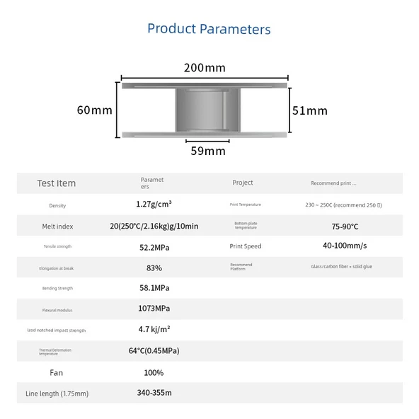 3D Yazıcı PETG Filament - Koyu Mavi - 3KG - 1.75mm - Nötr Ambalaj - 2