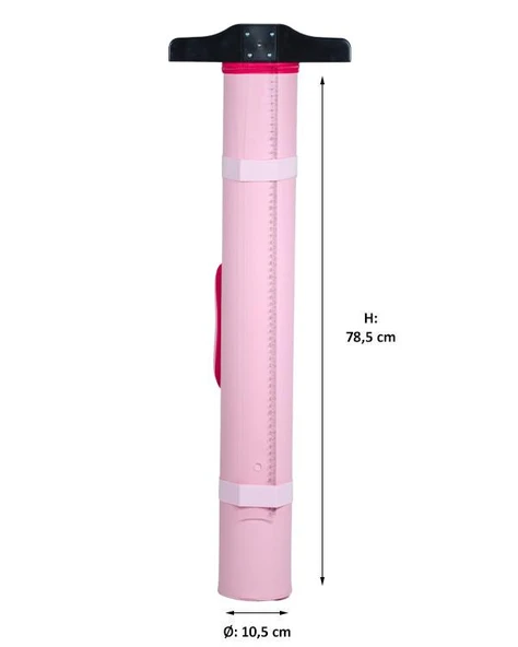 Yuga Suni Deri Proje Tüpü Cepli 10,5 cm Pembe - 5