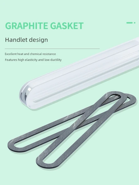 Su Seviyesi Göstergesi - 220x34x2mm Grafit Conta [2 Parça] - Resim 3