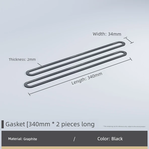 Su Seviyesi Göstergesi - 340x34x2mm Grafit Conta [2 Parça]