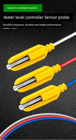 304 Paslanmaz Çelik Su Seviyesi Kontrol Cihazı - 0-2 m 5 Prob Hattı - 9