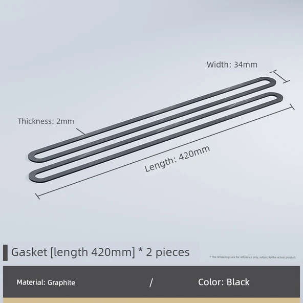 Su Seviyesi Göstergesi - 420x34x2mm Grafit Conta [2 Parça]