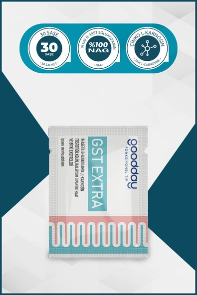 GOODDAY Gst- Extra 30 Saşe Bitkisel Besin Takviyesi - 4