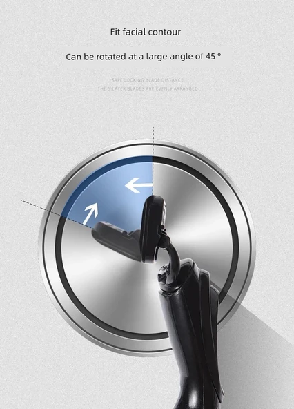 Apache Qi Tıraş Makinesi - 8 Kesici Başlık - Resim 4